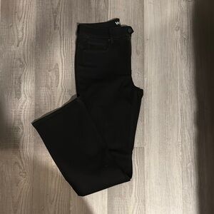 White House Black Market Black Wide-Leg Pants